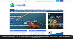 Desktop Screenshot of euro-petrole.com